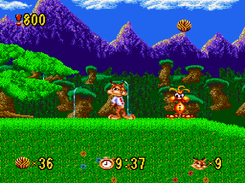 Bubsy in Claws Encounters of the Furred Kind