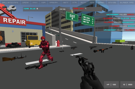 Pixel Combat Multiplayer