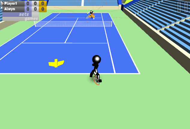 Stickman Tennis 3D