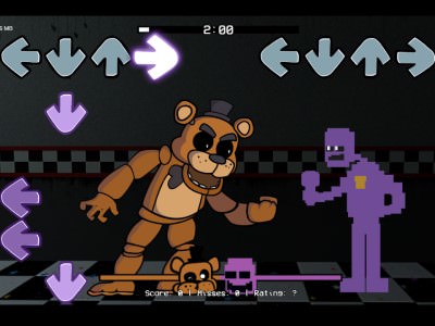 FNF Fazbear Fight: Freddy vs Purple Guy