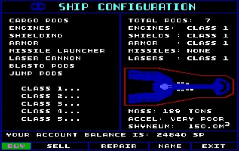 Starflight 2: Trade Routes of the Cloud Nebula