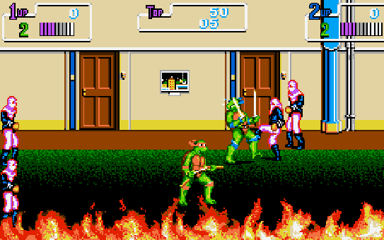 Teenage Mutant Ninja Turtles 2: The Arcade Gam